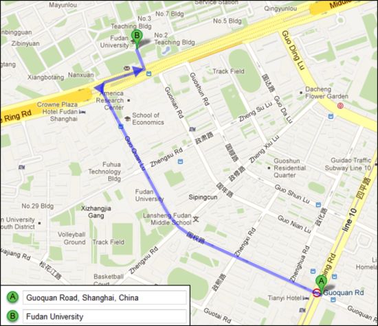 Guoquan Road Map